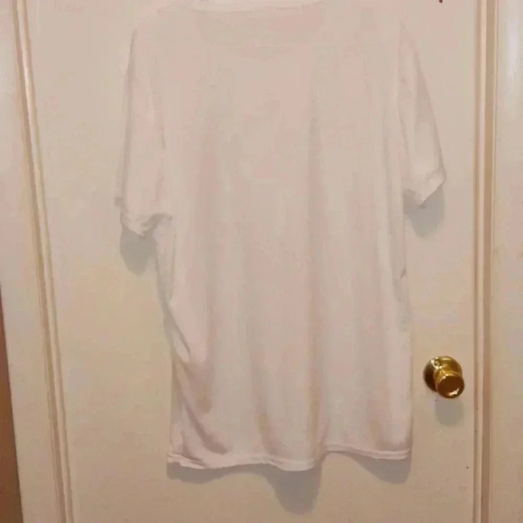 NWOT Handmade "Dogs Are Good" White Short Sleeve Unisex Tee - Size XL - Picture 6 of 6